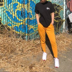 Yellow Sweat Pants (Forever 21)